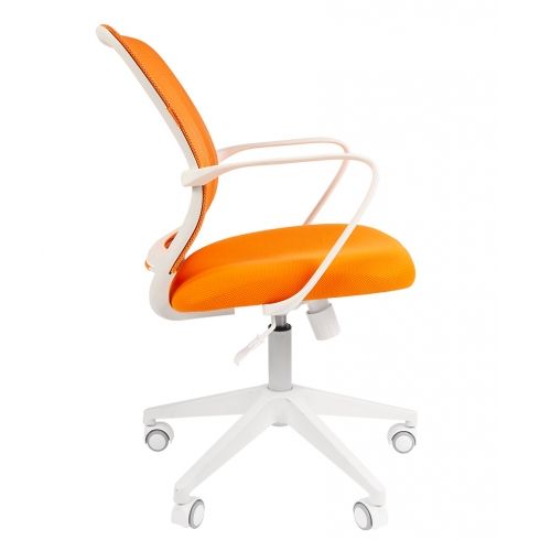 Кресло для оператора CHAIRMAN 698 White Orange